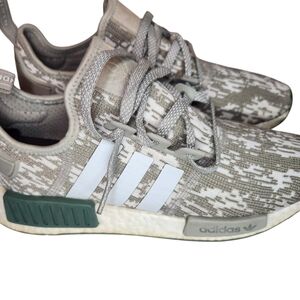 ADIDAS BOOST nmd d1  CAMOUFLAGE GRAY MAN SHOES SNEAKERS SIZE 8.5 EUC